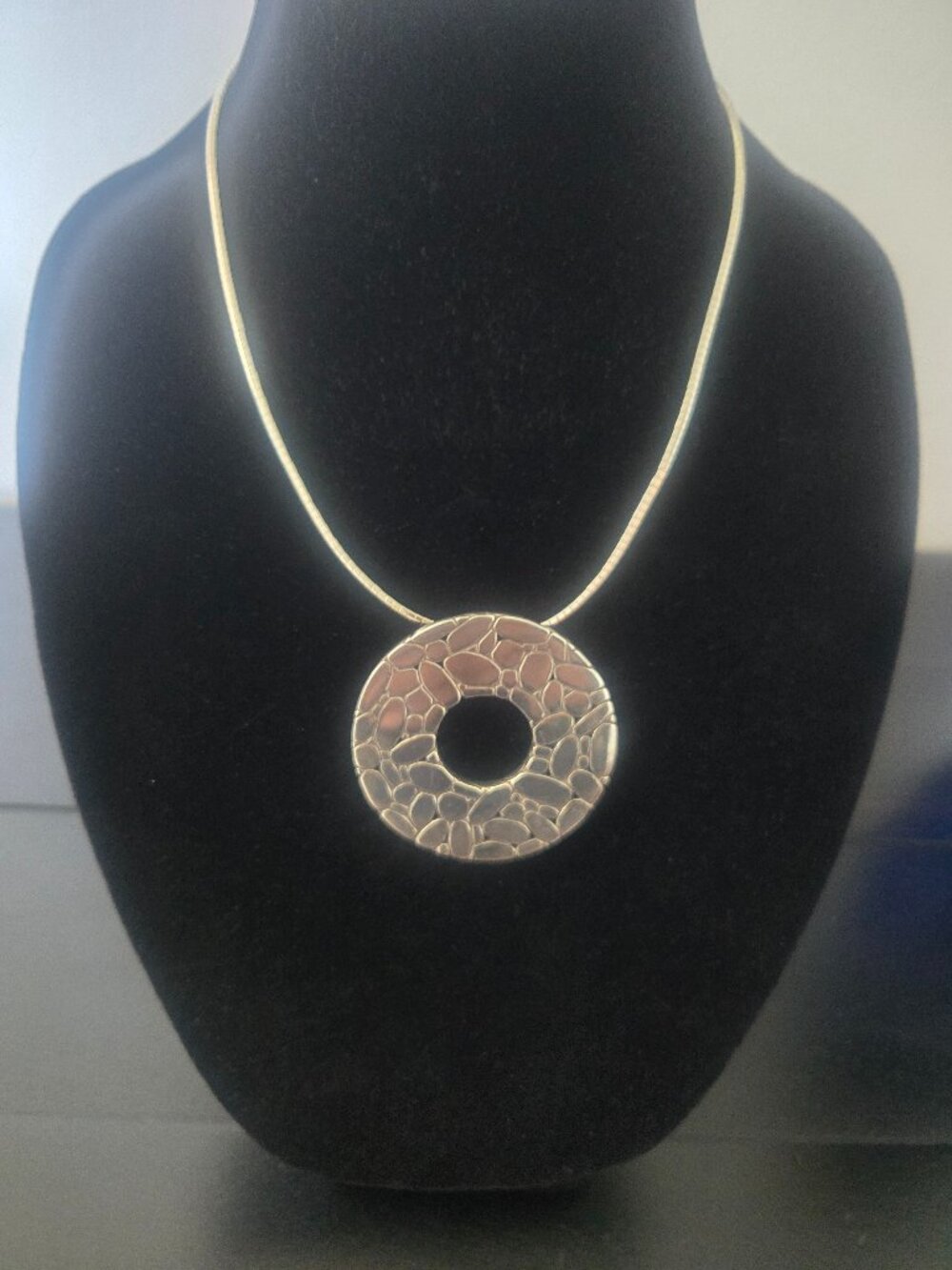 Designer John Hardy Sterling Silver Kali Open Circle Pendant